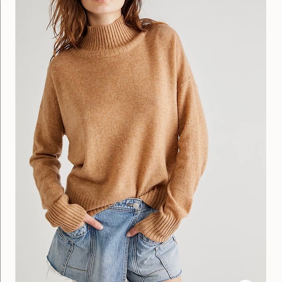 Free People Sweaters - Free People Poppy Cashmere Turtleneck